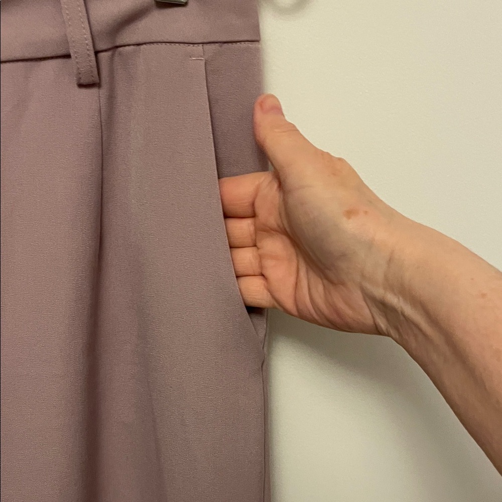 Minimum Mauve Wide Leg Pants Size 38 - Picture 4 of 10